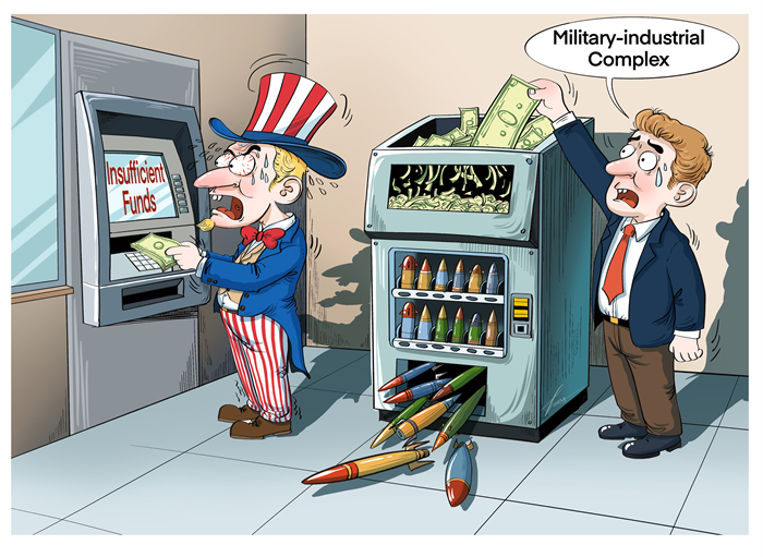 漫画作者：谭希光（人民网版权图片，未经授权请勿转载）